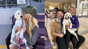 "My little break from reality" - Paul Skenes' girlfriend Olivia Dunne's furry companion Roux takes center stage in new brand campaign