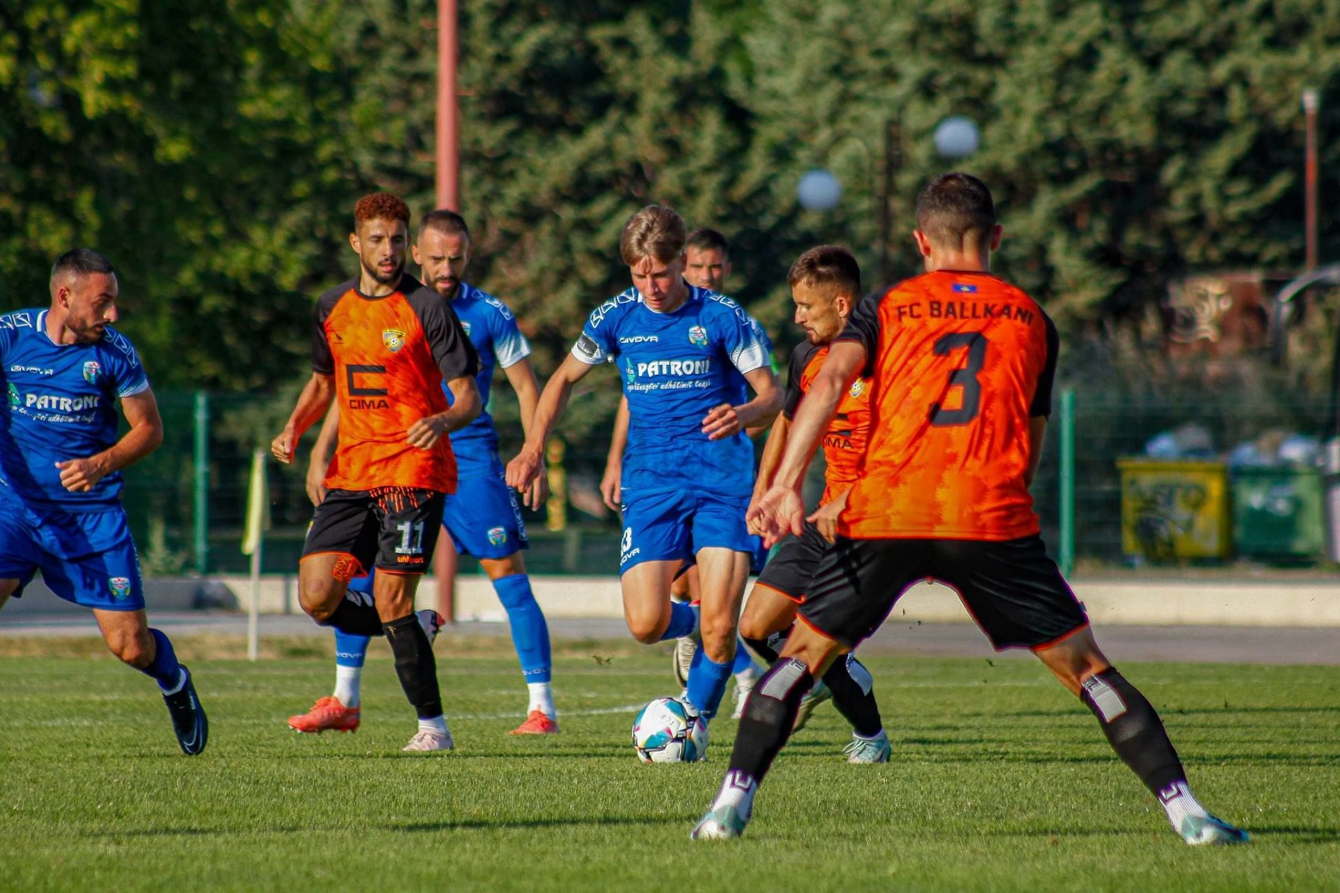 FC Malisheva in a league match