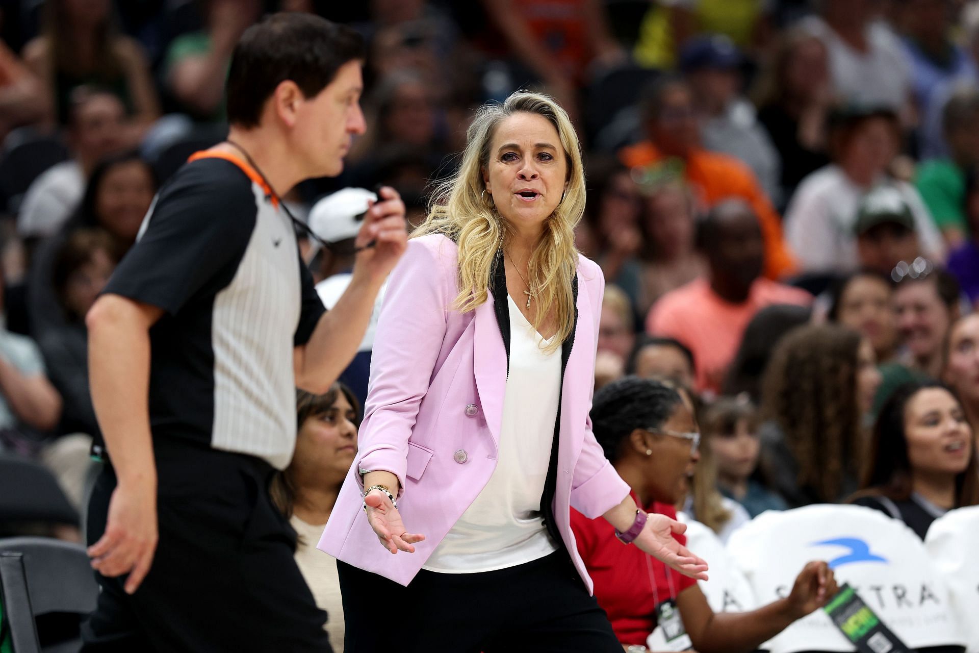 Las Vegas Aces coach Becky Hammon