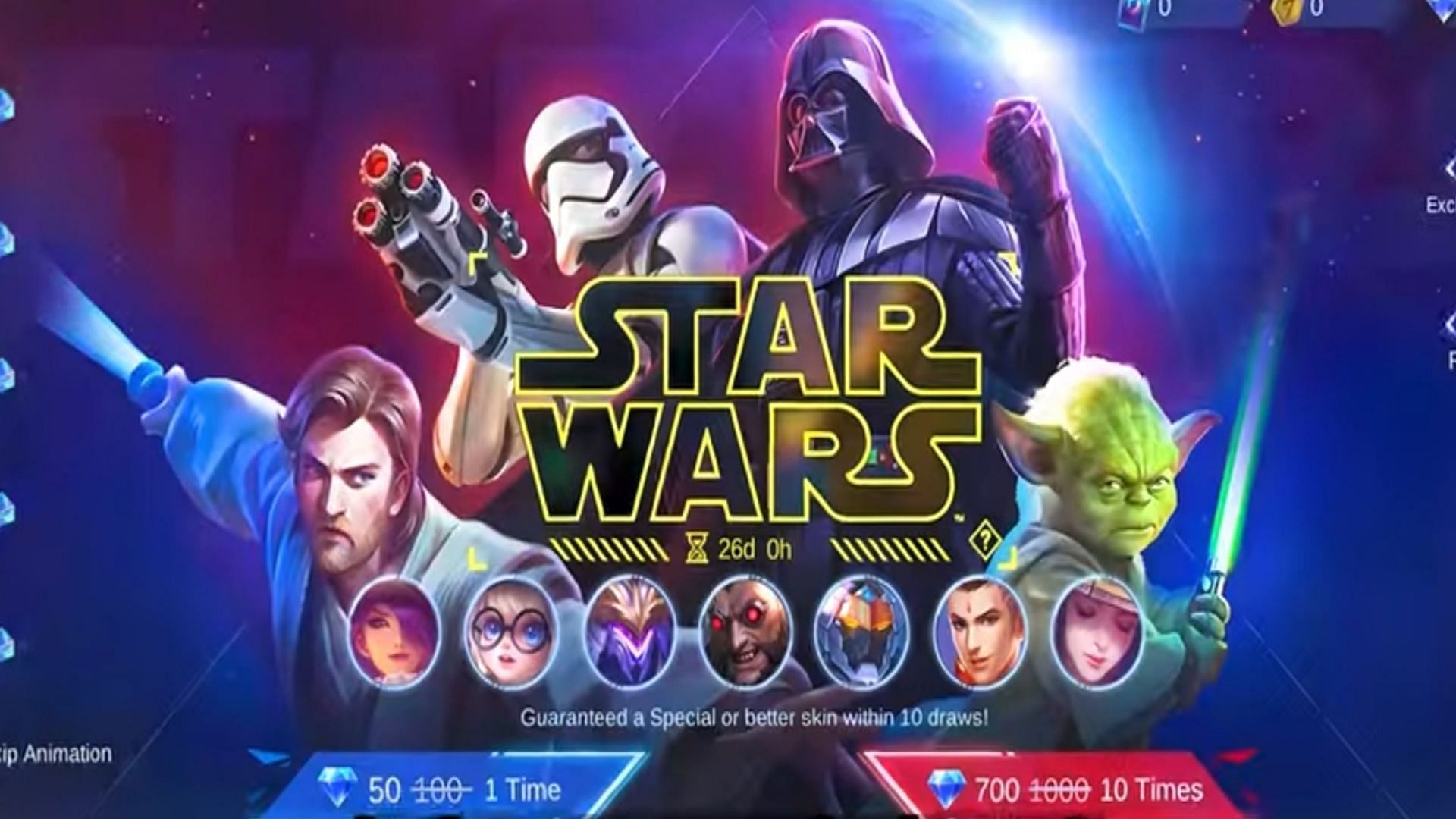 Star Wars event rerun might be occuring soon in MLBB (Image via Moonton Games)