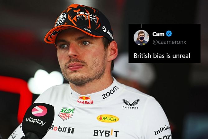 "British bias is unreal": Fans unimpressed as pundit questions severity of Max Verstappen's penalty in Austria