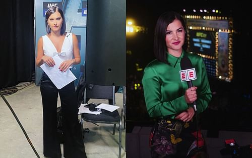 Megan Olivi at UFC 304