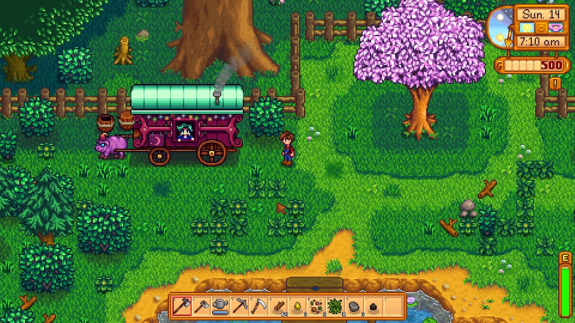 tutorial to get Sweet Gem Berries in Stardew Valley 