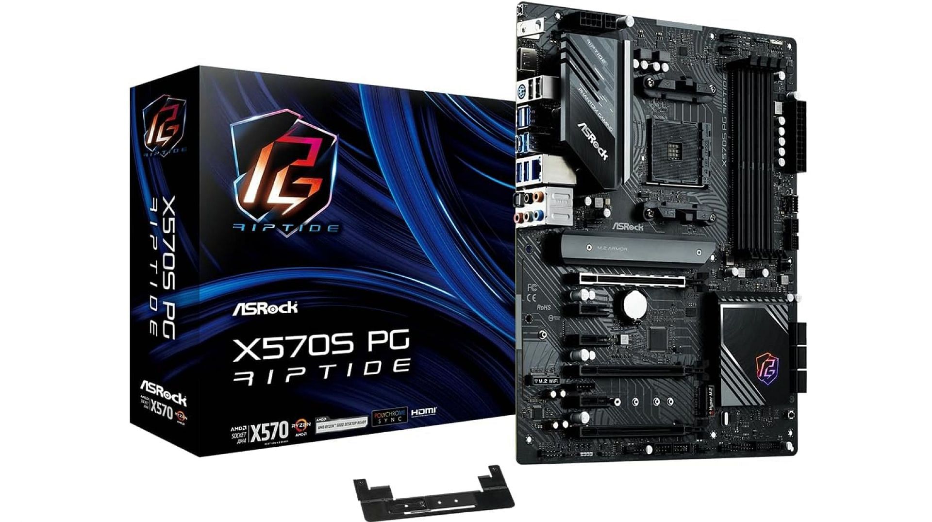 ASRock X570S PG RIPTIDE motherboard (Image via ASRock)