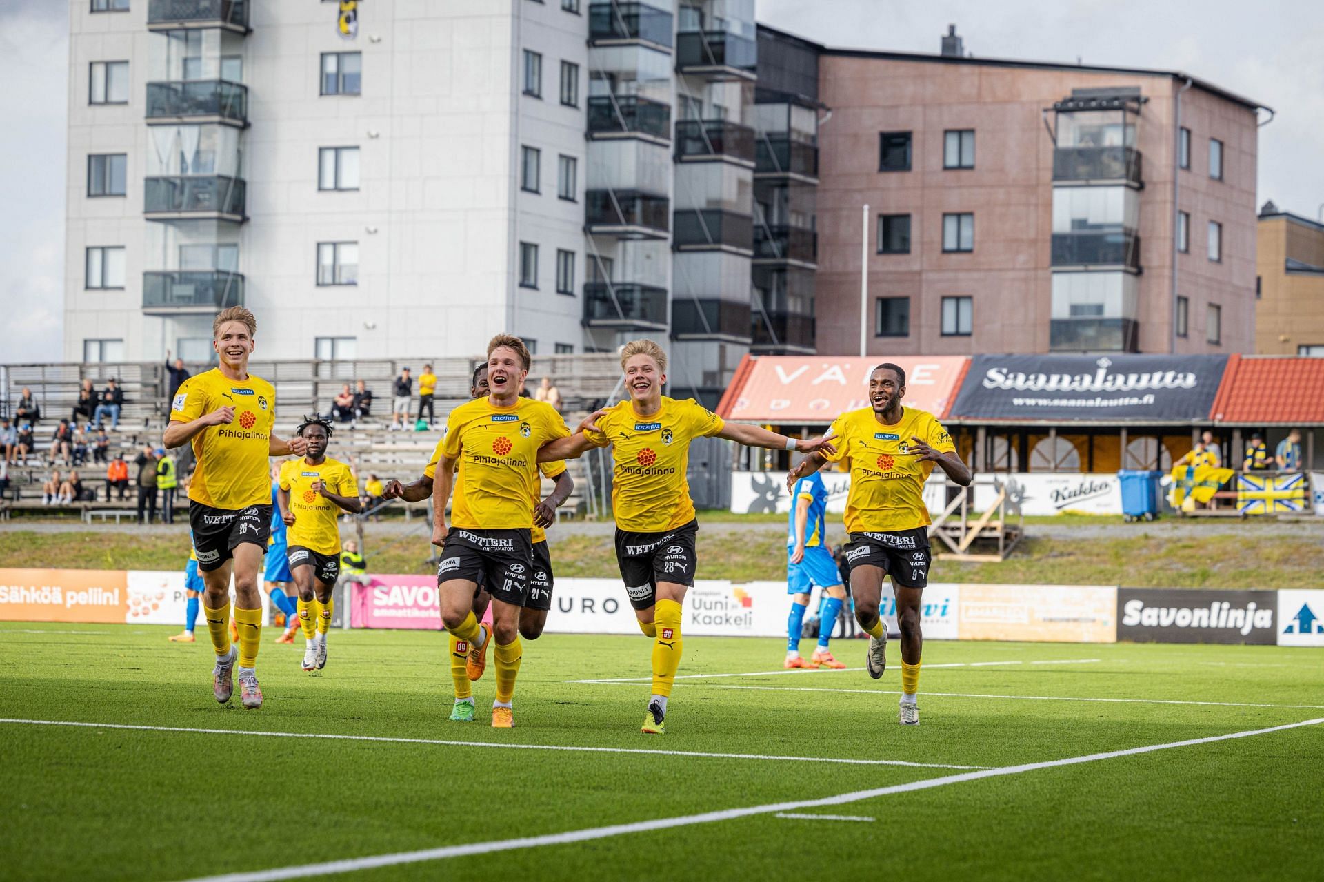 KuPS play a side making their European debut (PC: Kuopion Palloseura