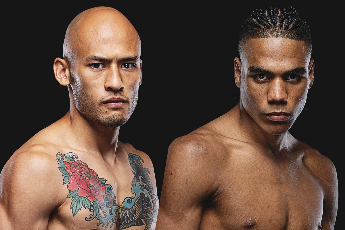 Sean Climaco (L) and Johan Estupinan (R) | Image credit: ONE Championship