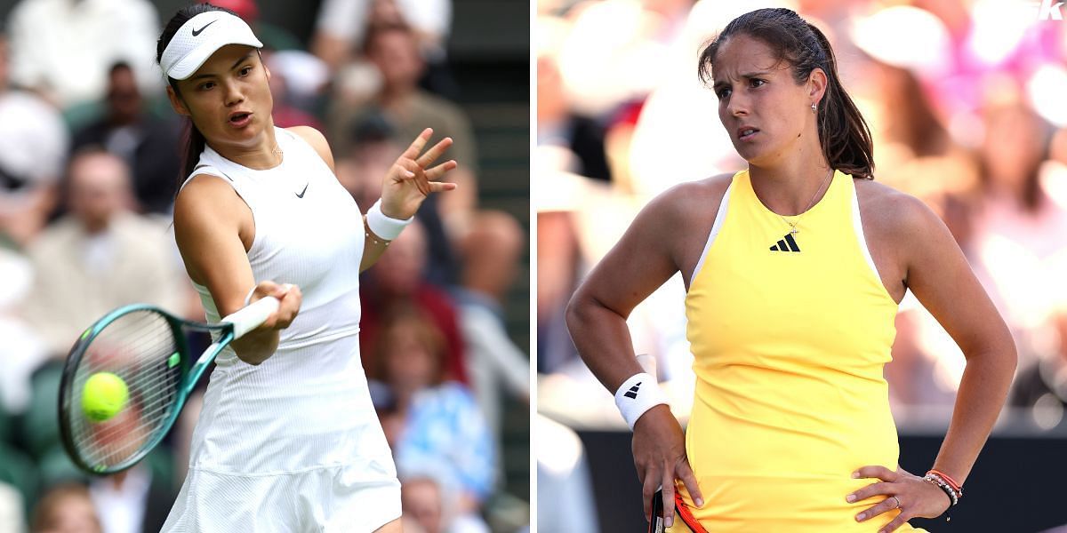 Emma Raducanu (L), Daria Kasatkina (Source: GETTY)