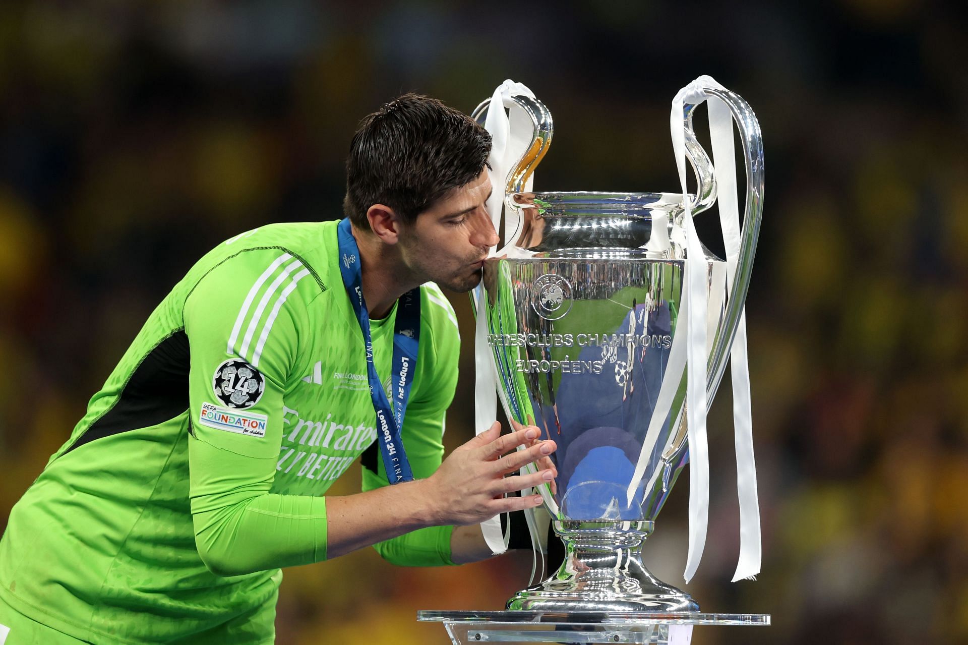 Thibaut Courtois was excellent in the Champions League final.