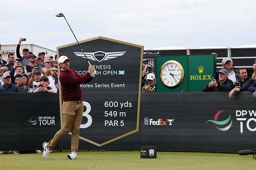 Rory McIlroy at the Genesis Scottish Open