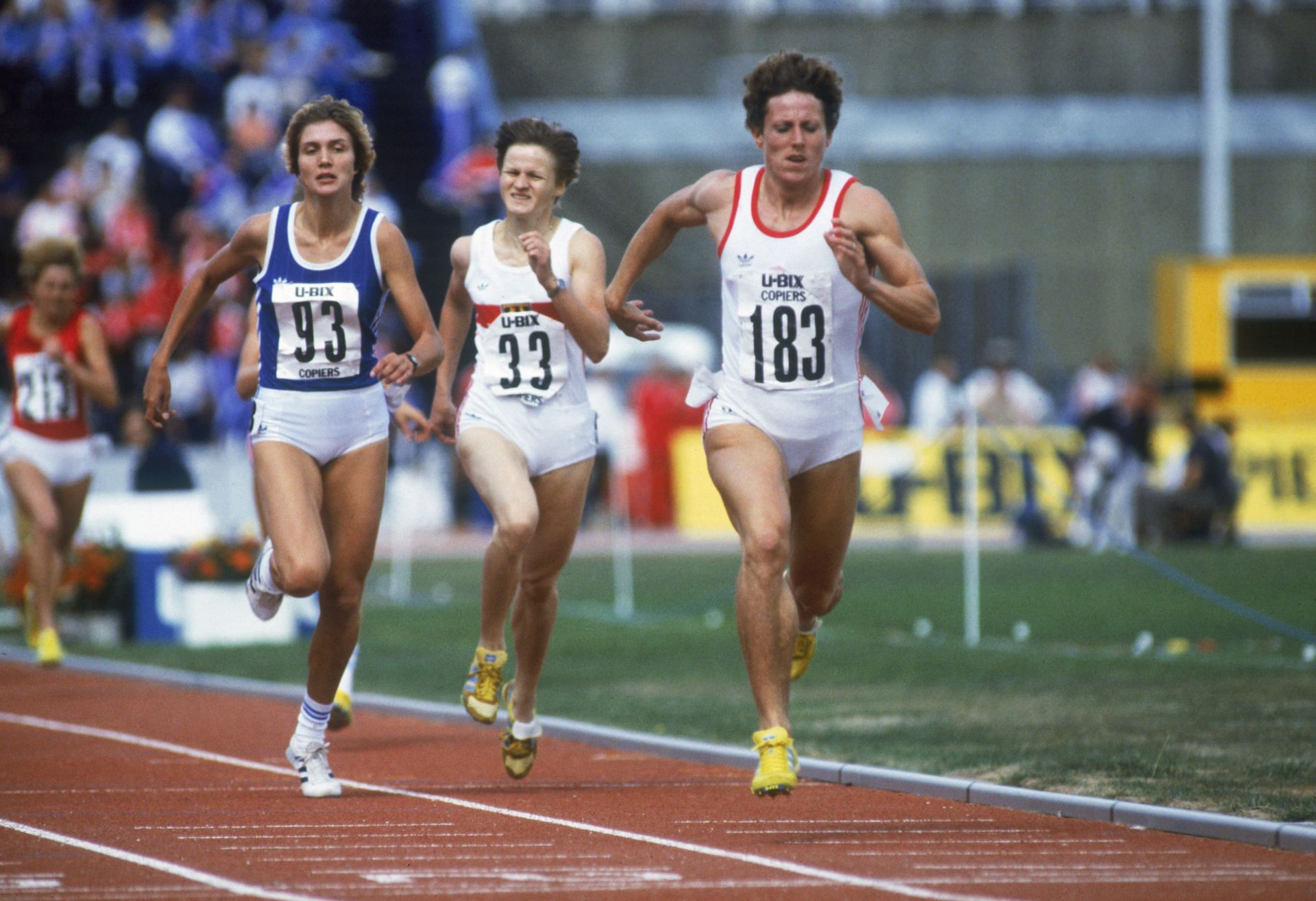 Jarmila Kratochvilova in action [Image Source: Getty]