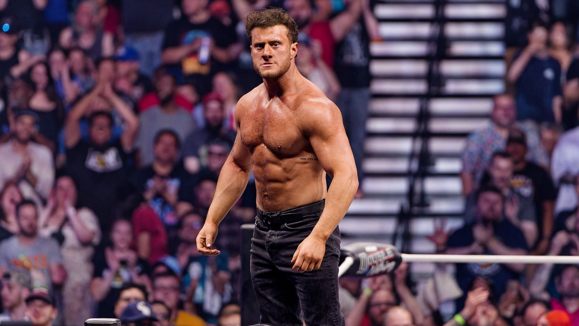 MJF is a former AEW World Champion. (Image credits: AEW Facebook)