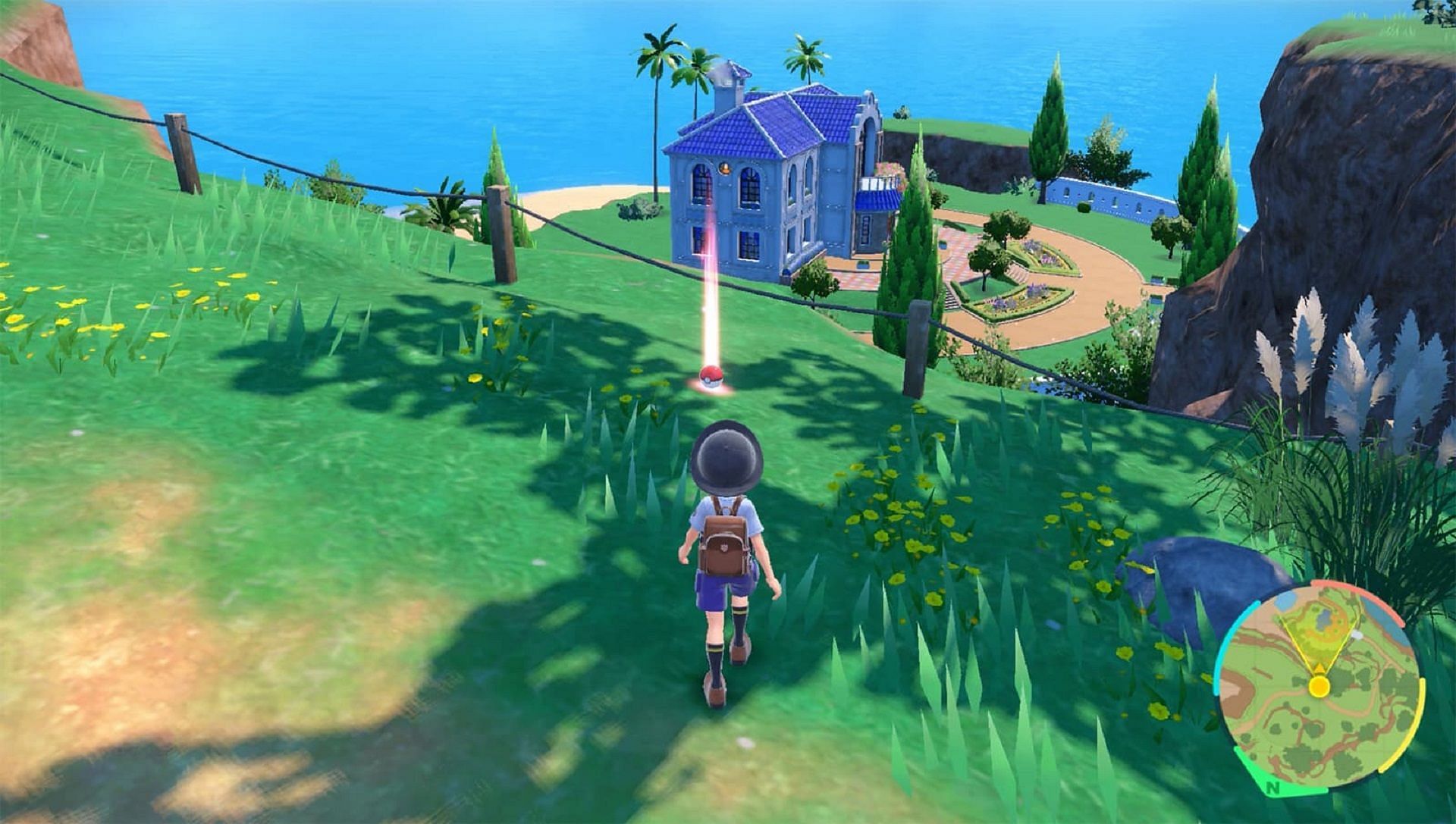 Tera Shards can sometimes be obtainable as item pickups in the Overworld in Pokemon Scarlet and Violet (Image via The Pokemon Company)