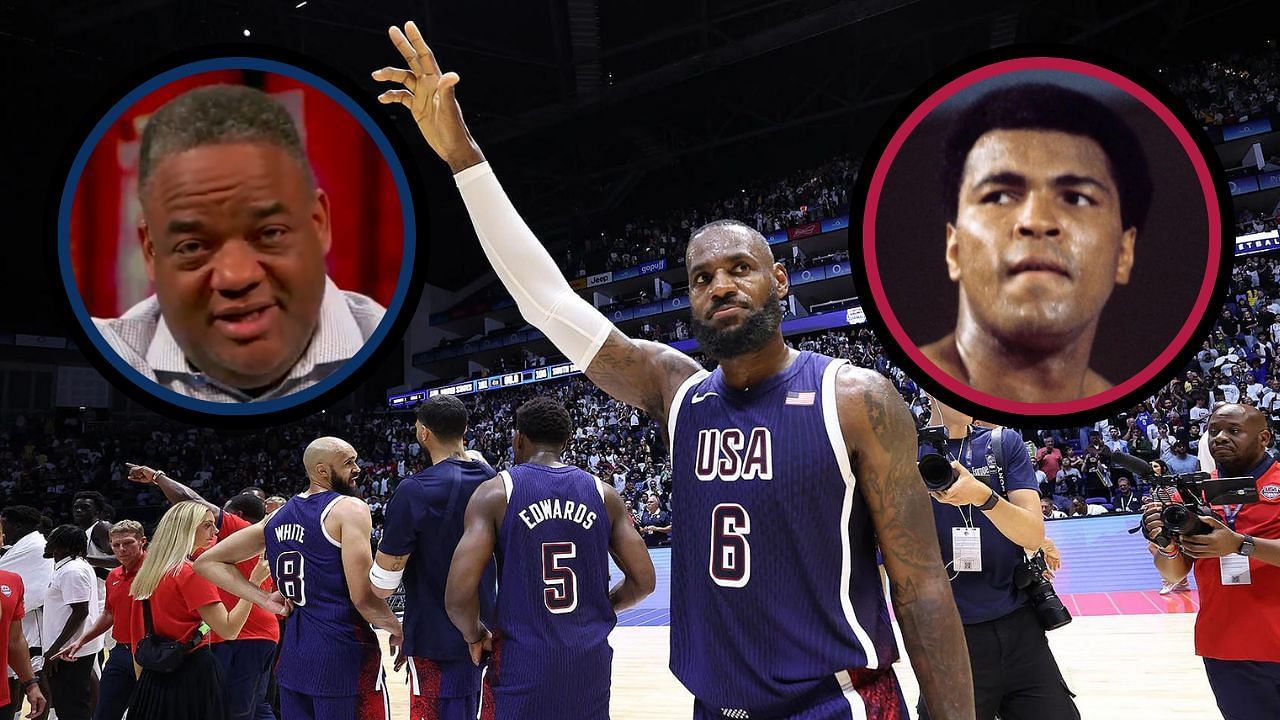 Jason Whitlock delivers blunt critique of LeBron James being labeled as &quot;Today&rsquo;s Muhammad Ali&quot; (Image credit: IMAGN)