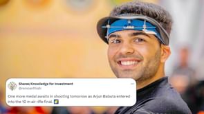 “One more medal awaits in shooting” - Fans hopeful as Arjun Babuta qualifies for 10m air rifle final