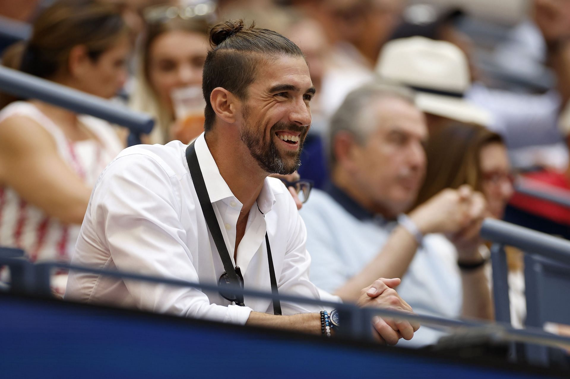 Michael Phelps at 2023 US Open - Day 10 - Source: Getty