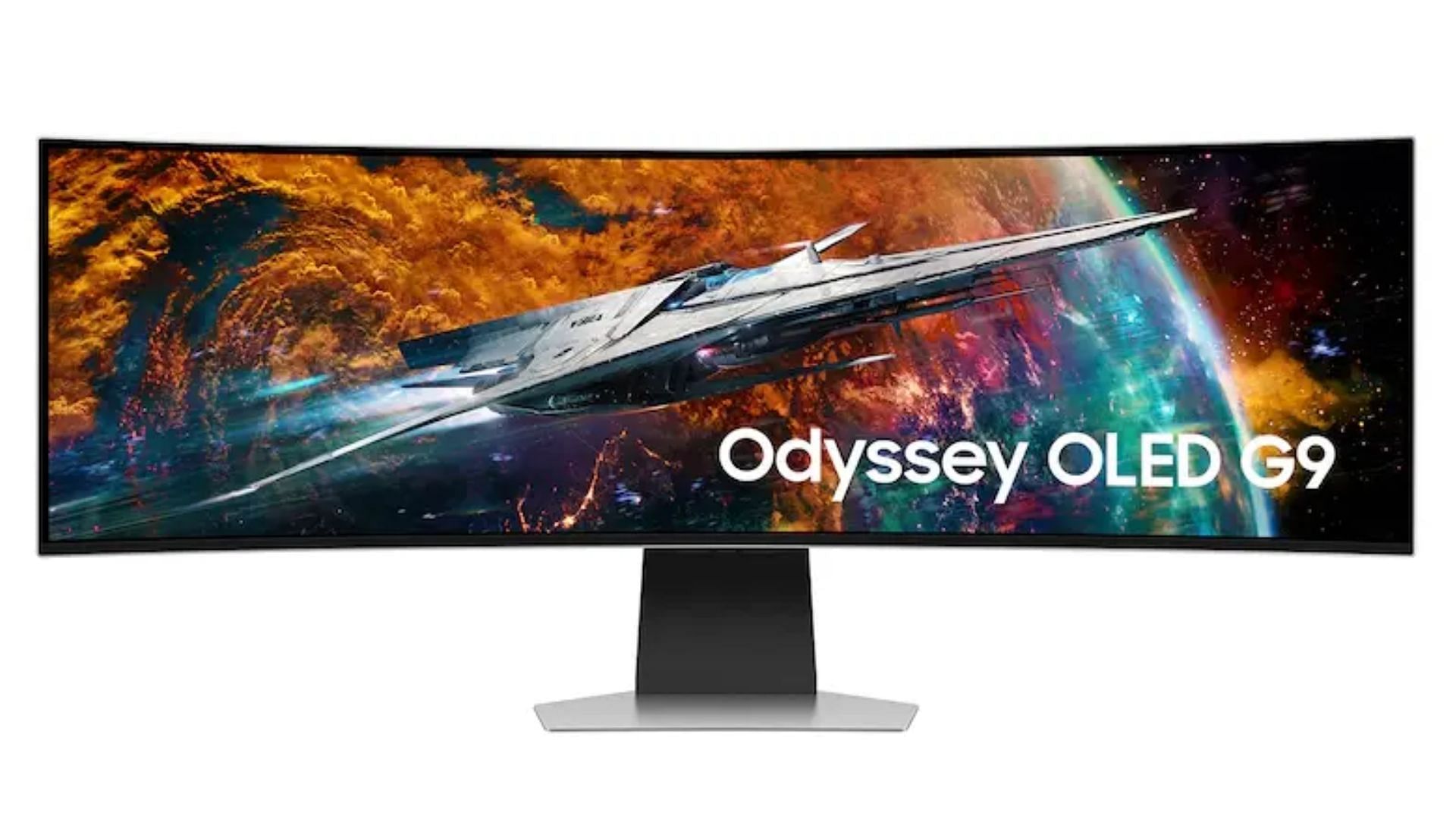 Samsung Odyssey OLED G9 G95SC is one of the best curved ultrawide gaming monitors in the market (Image via Samsung)