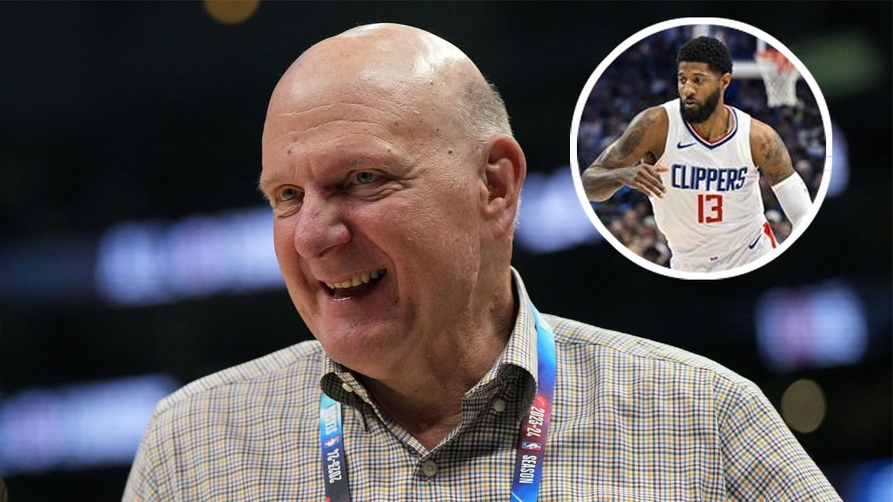  LA Clippers owner Steve Ballmer overtakes former boss Bill Gates after declining to sign Paul George to a max deal (Image credits: Imagn)