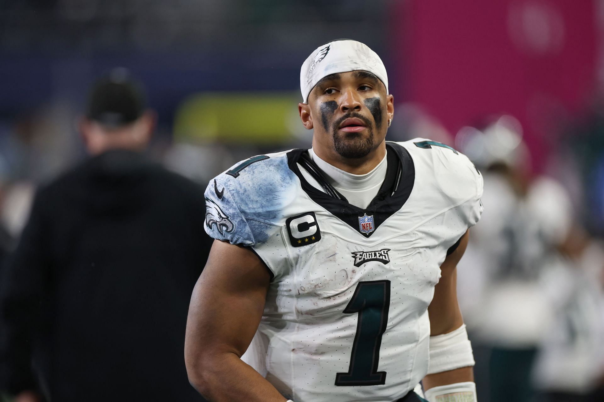 Jalen Hurts during Philadelphia Eagles v Seattle Seahawks