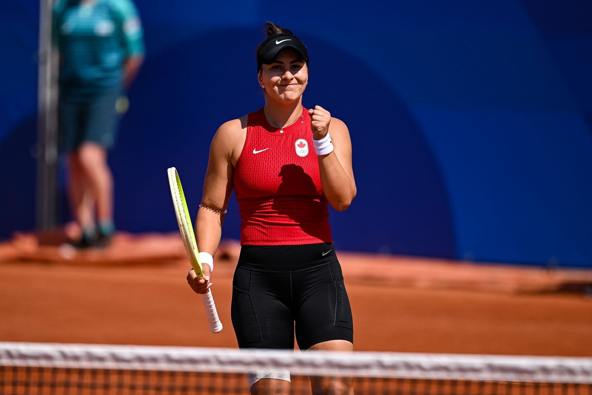 Bianca Andreescu at the Paris Olympics 2024. (Photo: Getty)