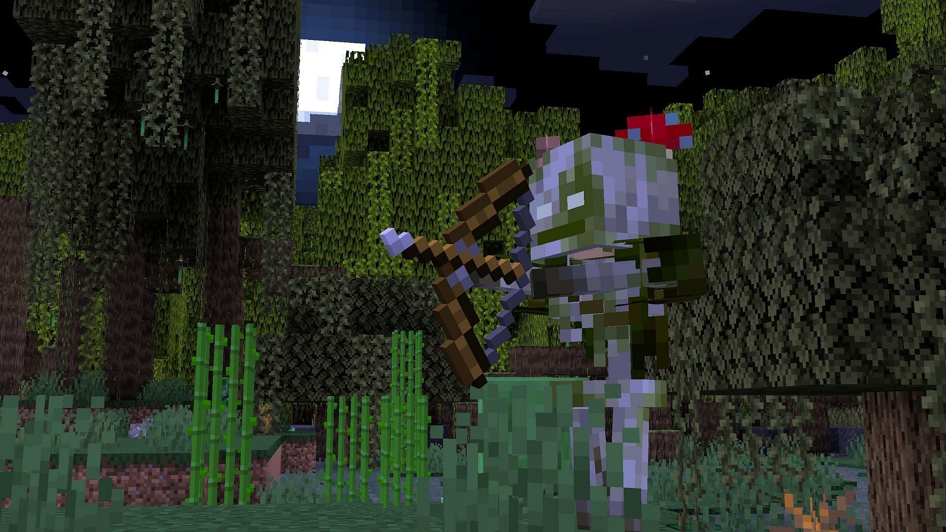 A strange bug centered on the bogged has been addressed (Image via Mojang)