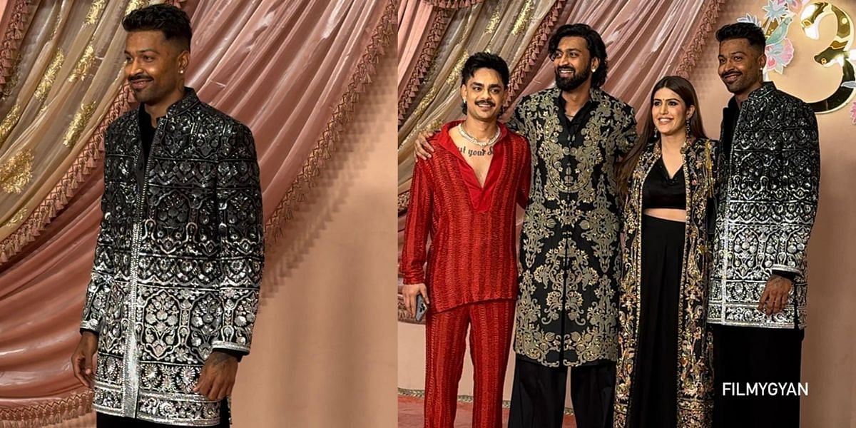 Hardik Pandya At Anant Ambani-Radhika Merchant