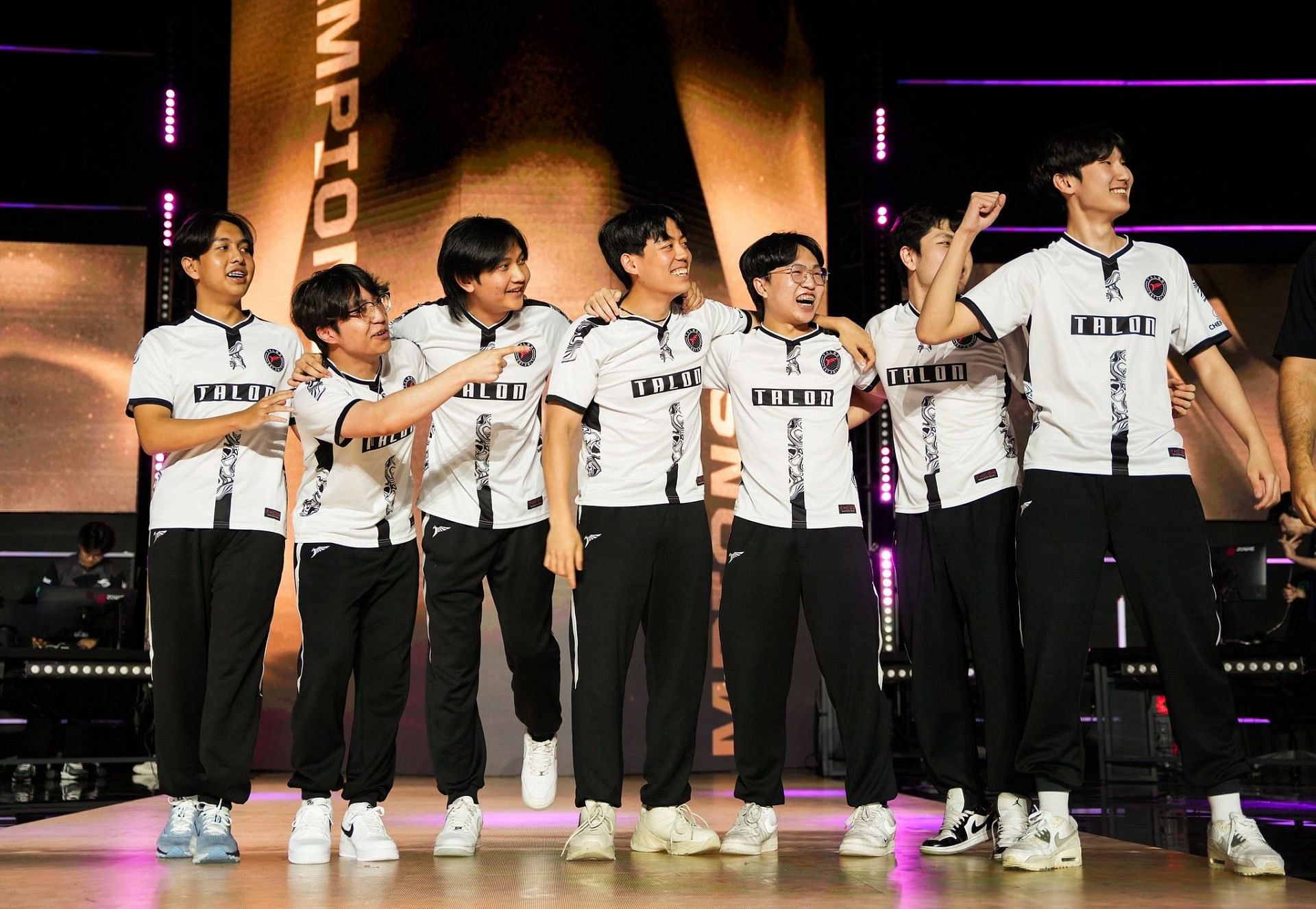 Talon Esports after qualifying for Valorant Champions 2024 (Image via Riot Games)