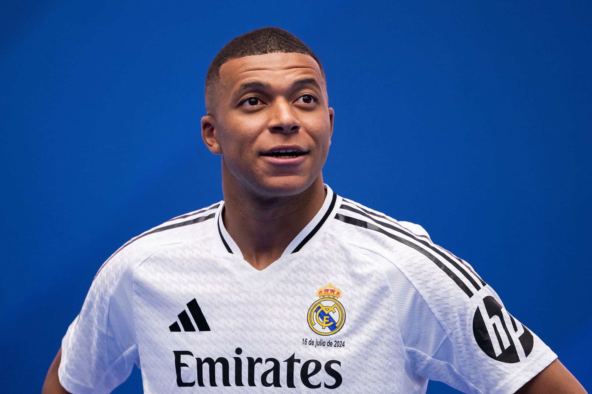 Kylian Mbappe has been unveiled as a new Real Madrid player.