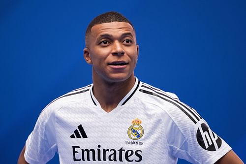 Kylian Mbappe has been unveiled as a new Real Madrid player.