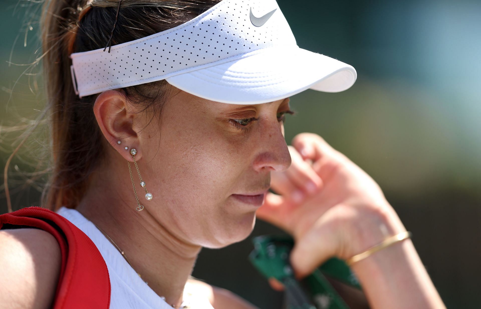 Paula Badosa at the Wimbledon 2024 (Image via Getty)