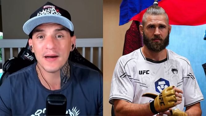 Gilbert Burns burst into laughter seeing Renato Moicano stumble while pronouncing Jiri Prochazka