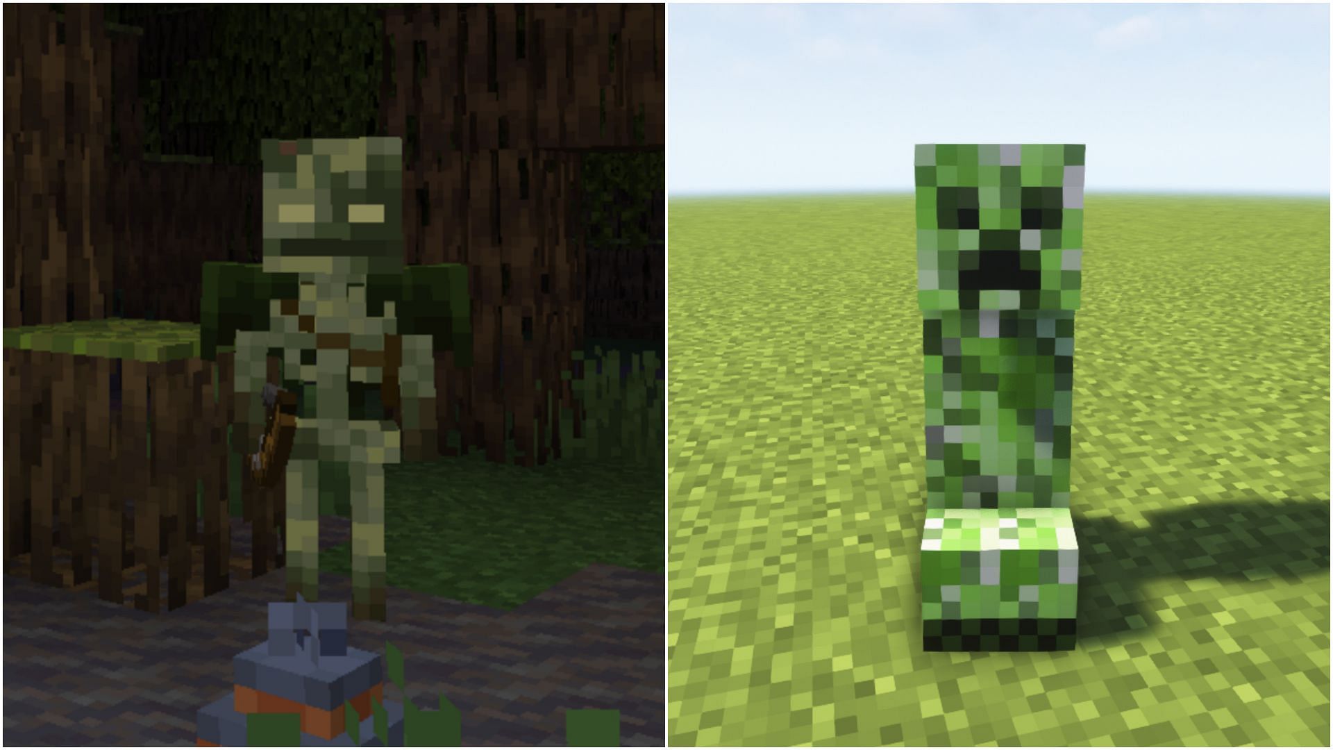 New mobs lack the charm and use compared to old iconic creatures in Minecraft (Image via Mojang Studios)