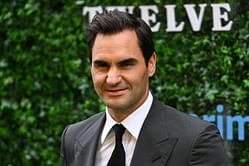 In Pictures: Roger Federer all suited-up in attendance at Wimbledon 2024 just hours after wife Mirka's surprise SW19 appearance