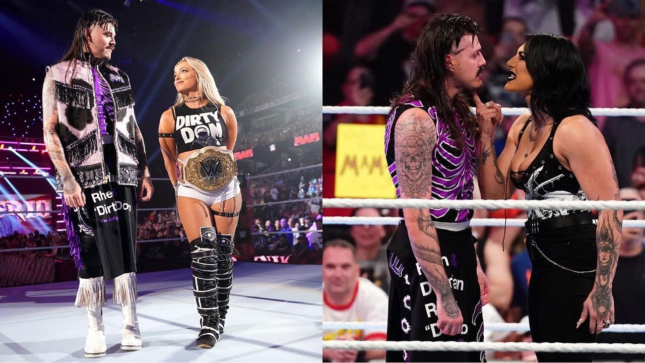 WWE Raw, Rhea Ripley, Dominik Mysterio, Liv Morgan, 