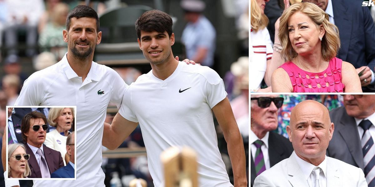 Attendance at Novak Djokovic vs Carlos Alcaraz Wimbledon final (Source: Getty)