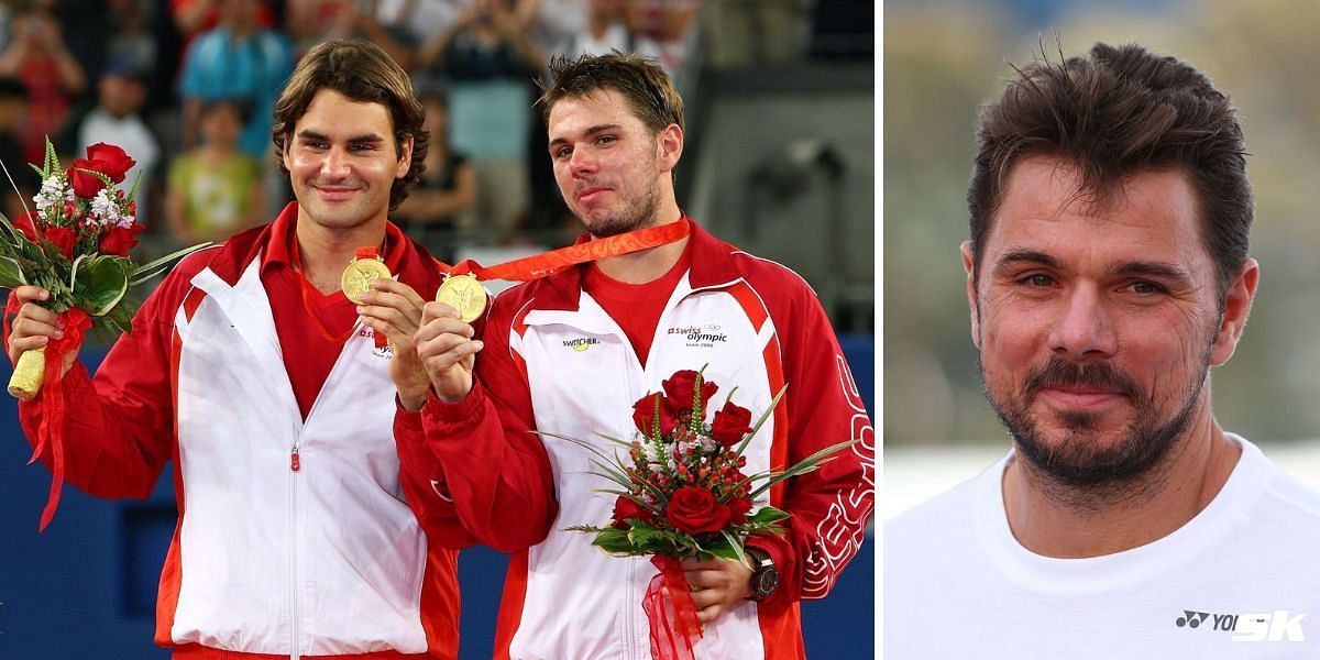 Roger Federer and Stan Wawrinka(L), Wawrinka (Source: GETTY)