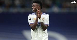 "The biggest Madridista" - Fans react as Vinicius Jr posts picture with framed jerseys of Cristiano Ronaldo and other Real Madrid legends