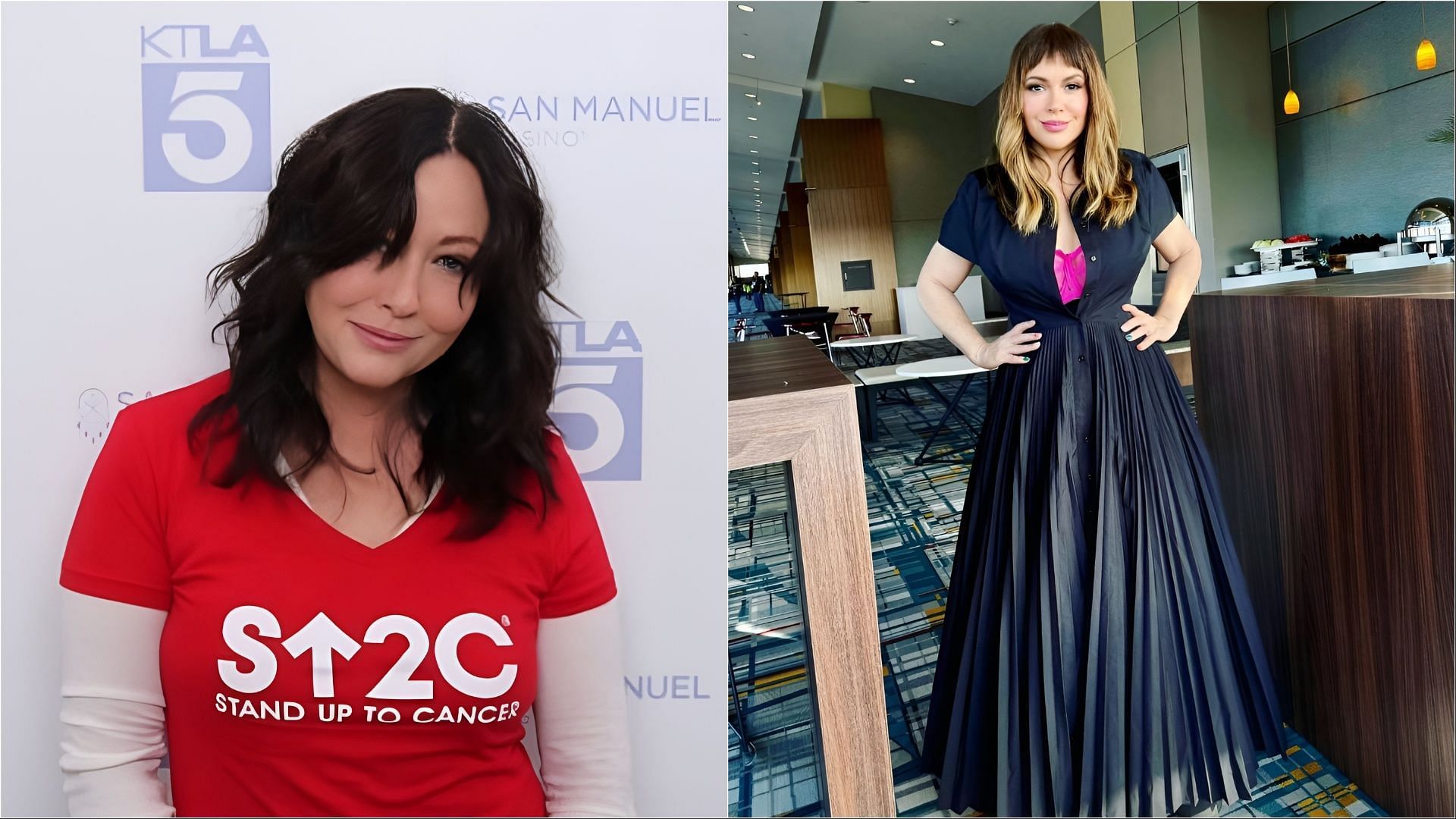 Alyssa Milano paid tribute to Shannen Doherty after the latter