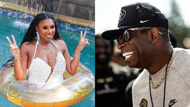 Coach Prime takes sigh of relief after daughter Deiondra "almost got cut off" by announcing birth of her first baby