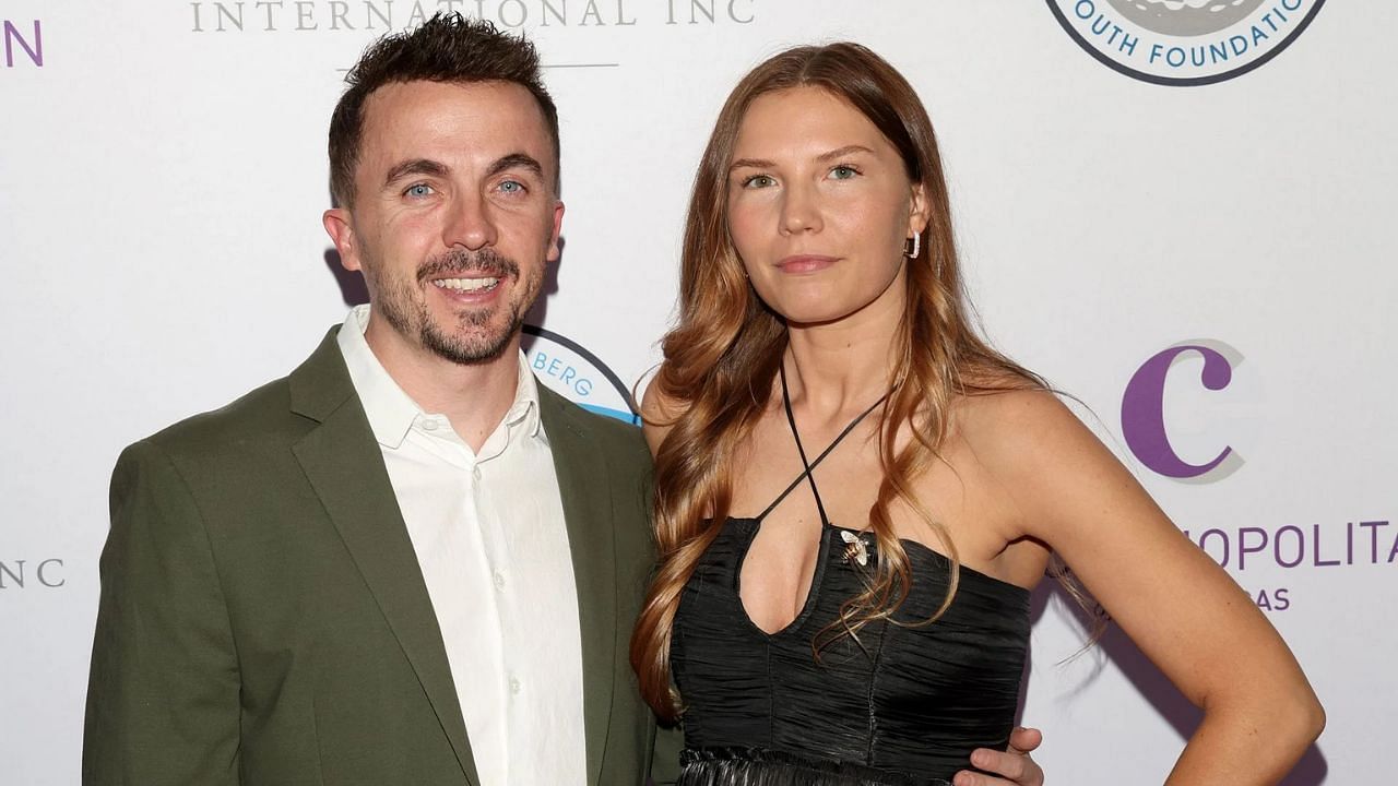 Frankie Muniz and his wife Paige Muniz (Photo by Gabe Ginsberg/Getty Images)