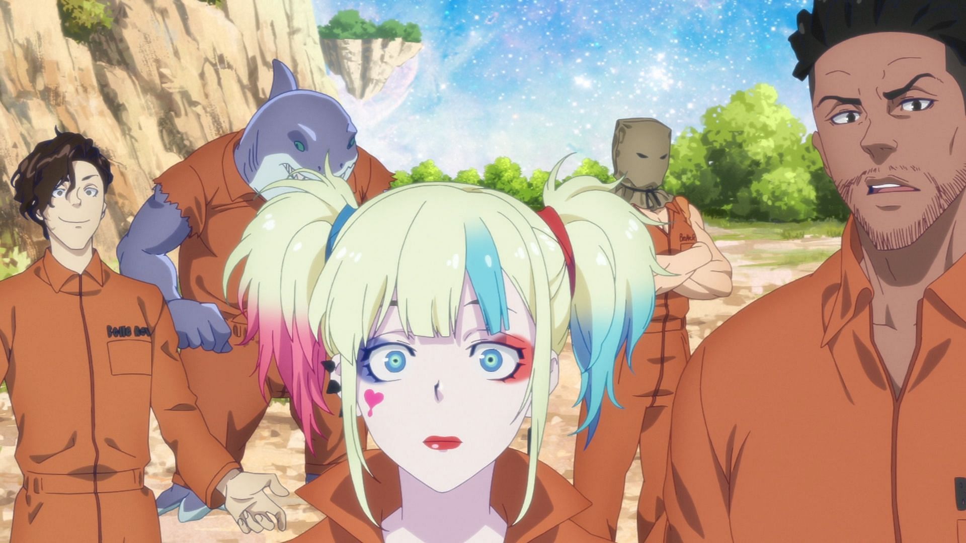 The Suicide Squad Isekai anime has its issues, but is very promising through its first three episodes (Image via Wit Studios)