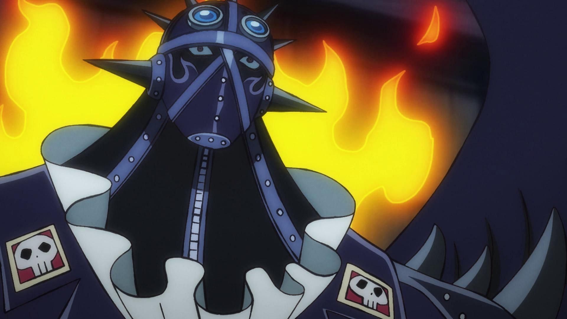 King with his mask on (Image via Toei Animation)