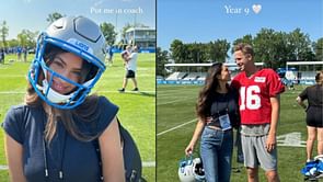 IN PHOTOS: Christen Harper joins Jared Goff as Lions kick off 2024 training camp