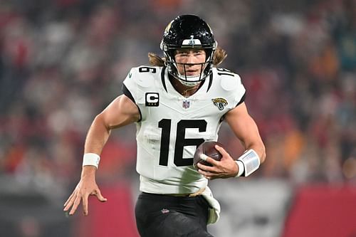 Trevor Lawrence during Jacksonville Jaguars v Tampa Bay Buccaneers - Source: Getty