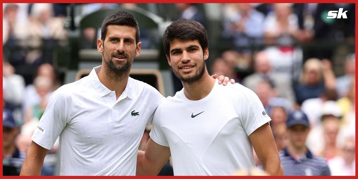 Novak Djokovic and Carlos Alcaraz will be in semifinal action.