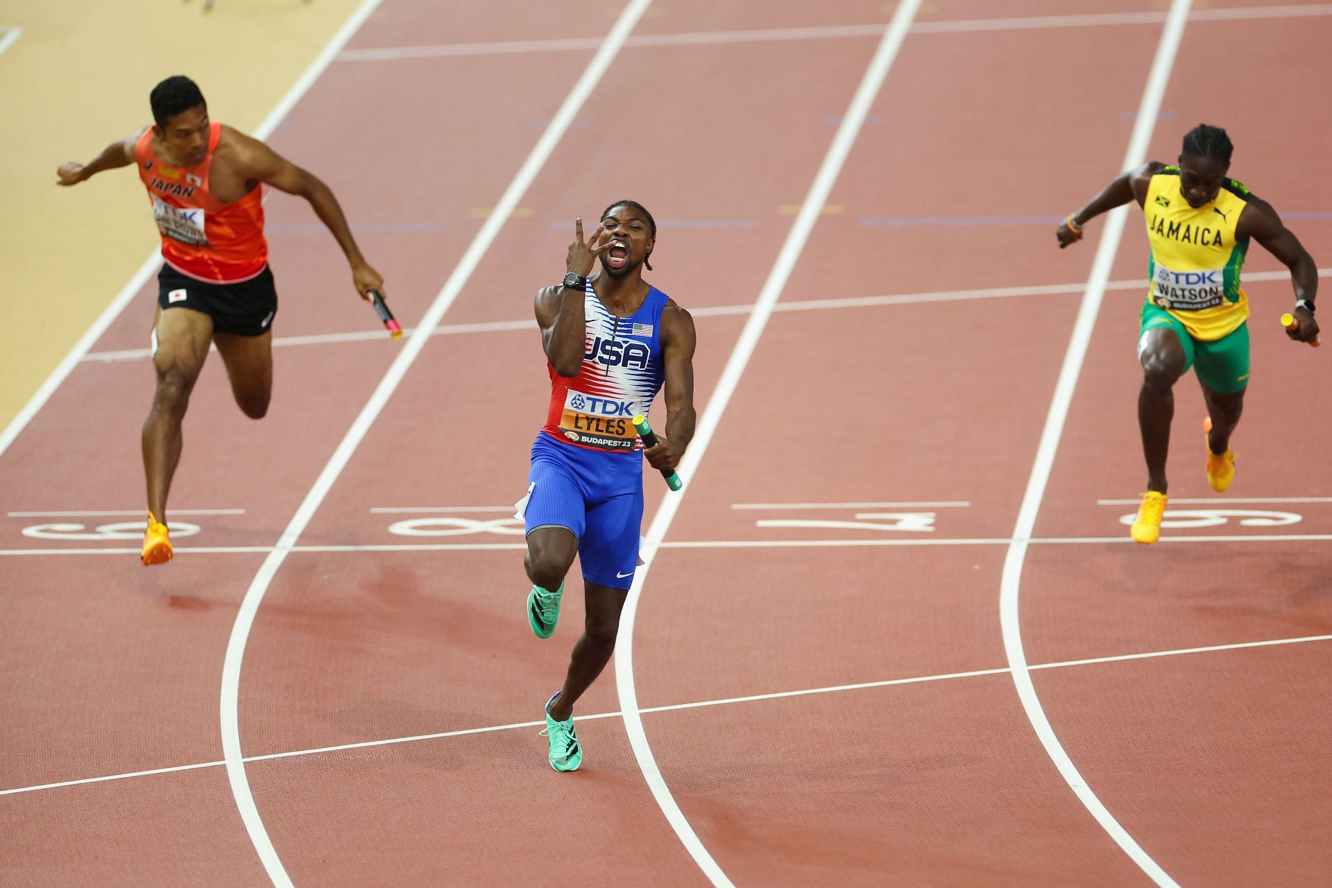 Could Lyles surpass Usain Bolt? [Image Source: Getty]