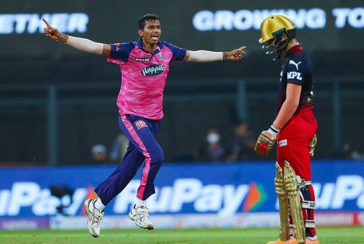 Navdeep Saini in Rajasthan Royals colors in IPL 2022 (Image Credits: Navdeep Saini&#039;s Instagram)