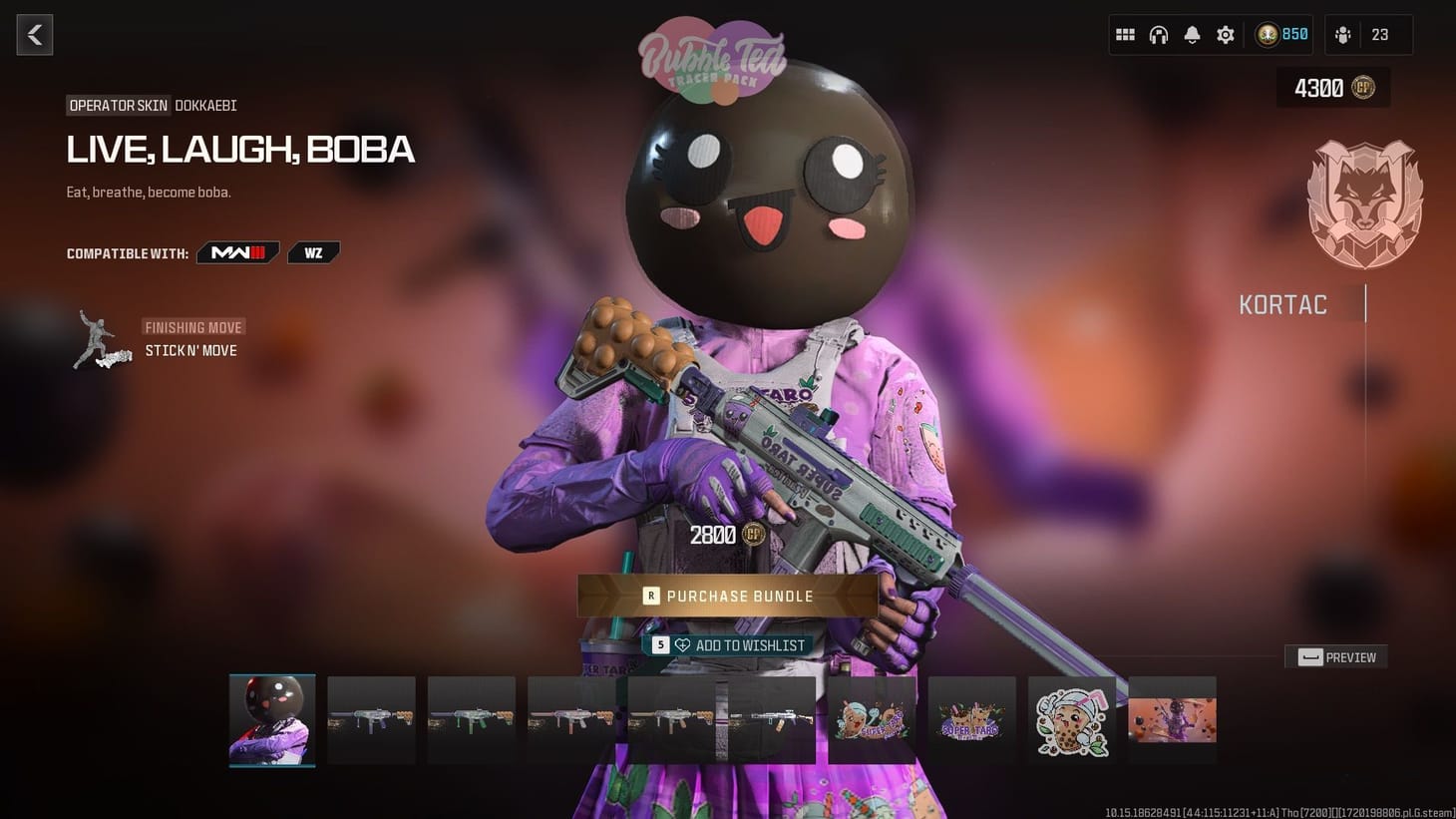 Bubble Tea Tracer Pack in MW3 and Warzone: Price, what's included, and ...