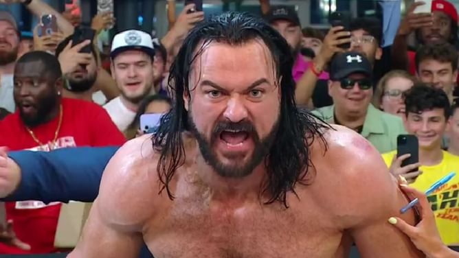46-year-old sends seven-word message after confronting Drew McIntyre on WWE RAW