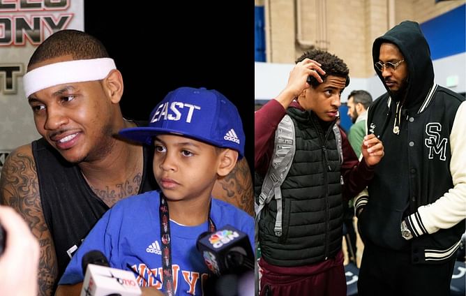 "Cloned but the real one": Fans react to Carmelo Anthony's heartfelt post for son Kiyan Anthony
