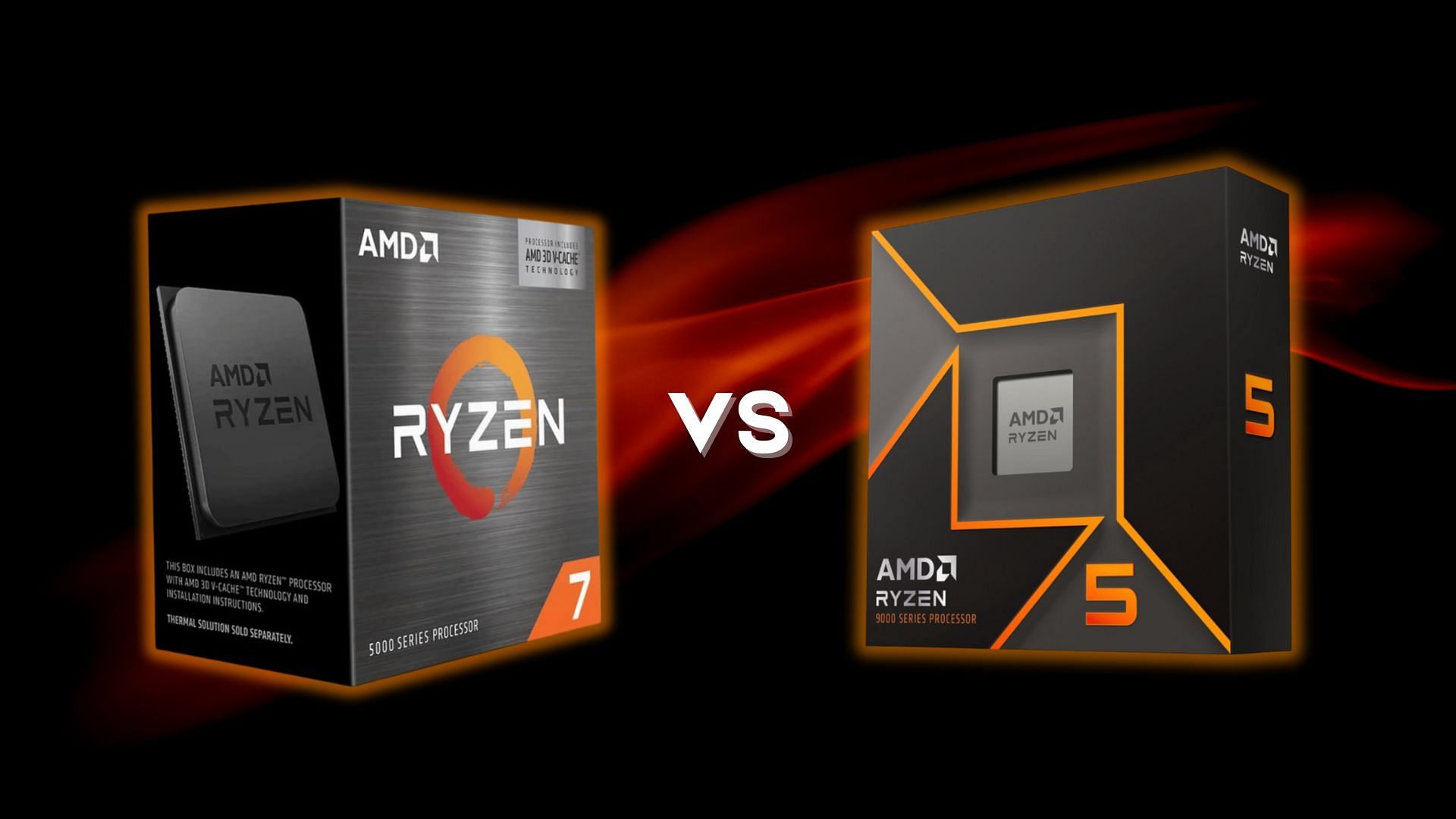 Ryzen 5 9600X vs Ryzen 7 5800X3D